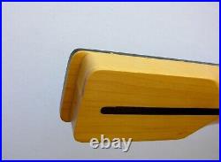 Lefty / TELECASTER Neck/43mm Width/MOP/22 withWarmoth Bone Nut fits Fender TELE