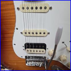 Limited Edition Player Stratocaster HSS Plus Top, Maple Fingerboard, Sienna