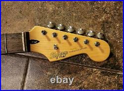 Loaded 2013 Squire by Fender FSR Stratocaster Strat Neck LN