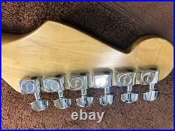 MIM Fender Stratocaster Guitar Neck with Tuners Made in Mexico