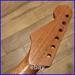 Mahogany Strat Neck Nitro Satin Fits Stratocaster Warmoth & Fender MGS2