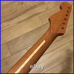 Mahogany Strat Neck Nitro Satin Fits Stratocaster Warmoth & Fender MGS2