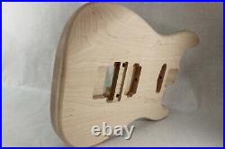 Maple HxS guitar body fits Fender Strat Stratocaster neck Floyd Rose J605