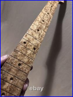 Master Grade Birdseye Maple Strat Guitar Neck Fits Fender & Warmoth