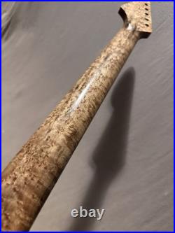 Master Grade Birdseye Maple Strat Guitar Neck Fits Fender & Warmoth