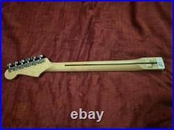 Mighty Mite Licensed Fender Strat Stratocaster Guitar Neck 22 Frets + USA Tuners
