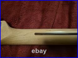 Mighty Mite Licensed Fender Strat Stratocaster Guitar Neck 22 Frets + USA Tuners