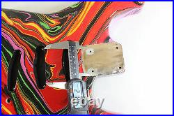 Multicolor DNA Strat Stratocaster body Fits Fender neck P300