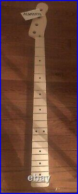 NEW Allparts Fender Licensed Replacement Neck For Tele Bass #TBMO