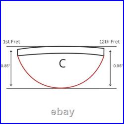 NEW Allparts LMO Fender Licensed Neck For Stratocast Solid 1 piece Maple Japan