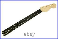 NEW Fender Lic Allparts Stratocaster NECK Strat Ebony Unfinished 12 Rad SEO