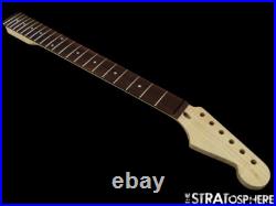 NEW Fender Lic WD Stratocaster Strat Replacement NECK AAA Flame Maple Rosewood22