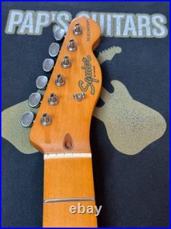 NEW Fender Squier 40th Anniversary 50s TELECASTER NECK With TUNING PEGS