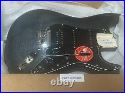 NEW Fender Squier Affinity Stratocaster FMT HSS Black Sunburst LOADED BODY