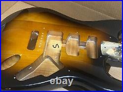 NEW Fender Squier Classic Vibe 50s 2-Color Sunburst Stratocaster BODY