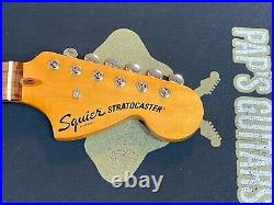 NEW Fender Squier Classic Vibe 70s Stratocaster NECK With TUNING PEGS, Neck Plate