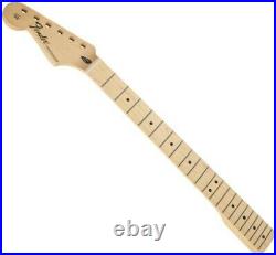 NEW LEFTY Fender Stratocaster Replacement Neck Maple 21 Med Jumbo 099-4622-921
