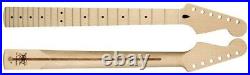 NEW Mighty Mite Fender Lic Stratocaster Strat NECK Guitar Maple V MM2902V-M