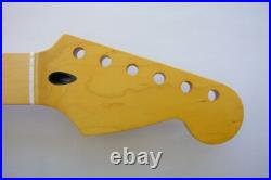 NEWithStratocaster Neck-(43mm) Nut Width/ 22 JUMBO/Warmoth Bone Nut/fits Fender NEWithStratocaster Neck-(43mm) Nut Width/ 22 JUMBO/Warmoth Bone Nut/fits Fender