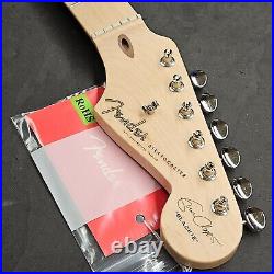 NICE! Fender Eric Clapton Blackie Stratocaster NECK Strat USA Maple with Tuners NICE! Fender Eric Clapton Blackie Stratocaster NECK Strat USA Maple with Tuners