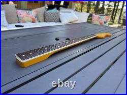 NOS ALLPARTS LICENSED Rosewood Stratocaster Neck with binding