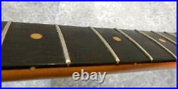 Nice! Original Vintage 1963 Fender Stratocaster Neck USA Brazil rosewood board