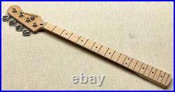 OEM! Fender Squier Jazz J BASS NECK with KEYS Maple Fingerboard Electric Guitar