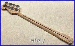 OEM! Fender Squier Jazz J BASS NECK with KEYS Maple Fingerboard Electric Guitar