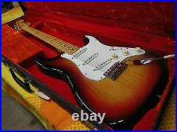 Original1974 Fender Stratocaster Sunburst Strat Maple Neck 74