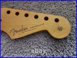 Original Custom Fender Stratocaster Maple Guitar Neck with Headstock