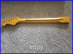 Original Custom Fender Stratocaster Maple Guitar Neck with Headstock