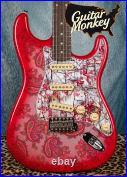 Paisley Stratocaster HSH Alder Fender Replacement Body Shielded Cavity