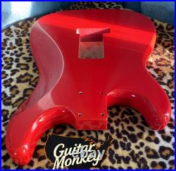 Paisley Stratocaster HSH Alder Fender Replacement Body Shielded Cavity