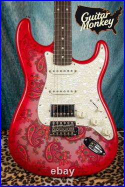 Paisley Stratocaster HSH Alder Fender Replacement Body Shielded Cavity