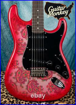 Paisley Stratocaster HSH Alder Fender Replacement Body Shielded Cavity