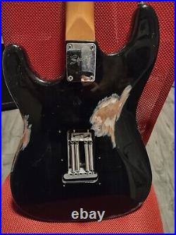 Partscaster Stratocaster Strat Squier Lefty neck road worn relic+ Upgrades