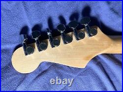 Partscaster Stratocaster, sunburst finish, maple neck, hand-wound pickups
