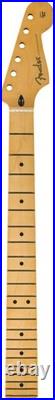 Player II Series Stratocaster Neck, 22 Medium Jumbo Frets, Maple, 9.5