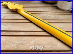 Proper Instruments 1-of-1 Nitro Stratocaster Replacement Neck Tattooed & Amber