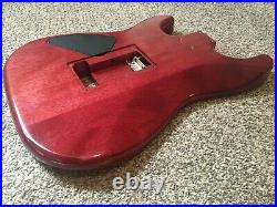 Purpleheart Strat guitar Body HSS Floyd Rose, fits fender stratocaster neck