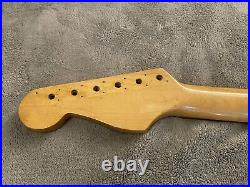 RARE Gold Label Squier II Fender Stratocaster Guitar Neck Rosewood Fretboard