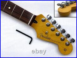REAL FENDER! Rosewood/Locking Tuners Player II Modified Strat Neck 22 Fret 9.5
