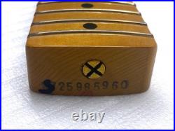 REAL Fender Strat MIM Neck VINTERA II 50's Series Soft V-Shape 7.25 Radius