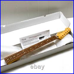 REAL PICS! Fender REVERSE HEADSTOCK Strat Neck 22 Fret Pau Ferro 9.5 Modern C