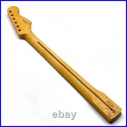 REAL PICS! Fender REVERSE HEADSTOCK Strat Neck 22 Fret Pau Ferro 9.5 Modern C