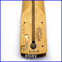 REAL PICS! Fender REVERSE HEADSTOCK Strat Neck 22 Fret Pau Ferro 9.5 Modern C