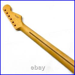 REAL PICS! Fender REVERSE HEADSTOCK Strat Neck 22 Fret Pau Ferro 9.5 Modern C