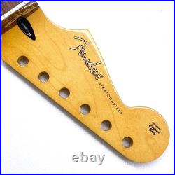 REAL PICS! Fender REVERSE HEADSTOCK Strat Neck 22 Fret Pau Ferro 9.5 Modern C