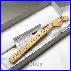 REAL PICS Fender Strat Neck Maple Classic Series 70s 7.25 U Shape 21 Fret 3-Bolt