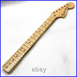 REAL PICS Fender Strat Neck Maple Classic Series 70s 7.25 U Shape 21 Fret 3-Bolt